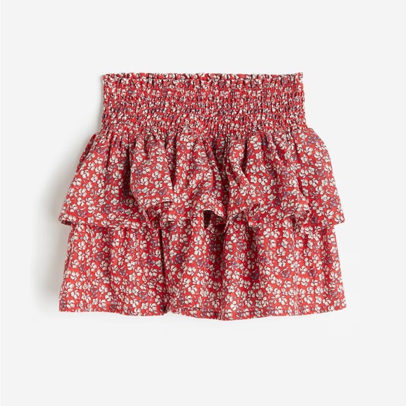 H&M Other - 💥Bundle for 50% off💥 H&M Girls red floral skirt